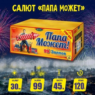 Батарея салютов Р8460 Папа может (1,25