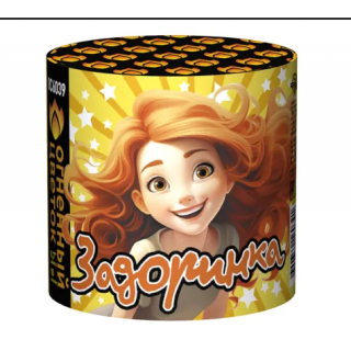 Батарея салютов Огненный цветок ОС6039 Задоринка (0,7