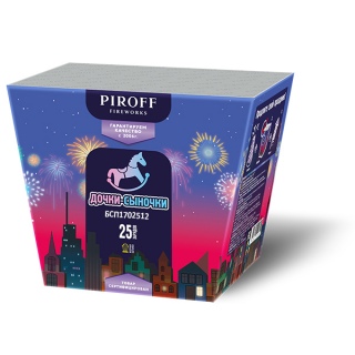 Ночная батарея салютов Piroff 