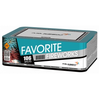 Батарея салютов MC140 Favorite Fireworks / Любимый фейерверк (0,8