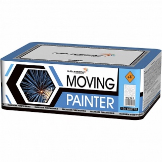 Батарея салютов MC141 Moving Painter / Движущийся художник (0,8