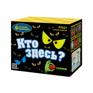 Батарея салютов Русский фейерверк Р7027 Кто Здесь? (0,7”х48)