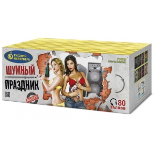 Батарея салютов Русский фейерверк Р7529 Шумный Праздник (1,0