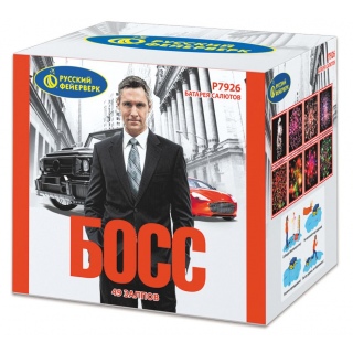 Батарея салютов Русский фейерверк Р7950 Босс (1,25