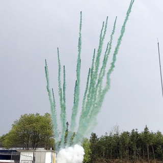 Дневной веерный салют Piroff 1,2