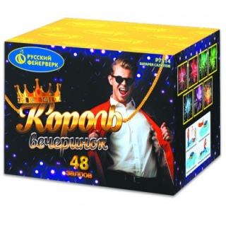 Батарея салютов Русский фейерверк Р7514 Король Вечеринок (1,0